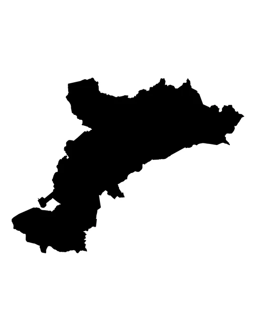 Figura con la forma del municipios de Quimixtlán