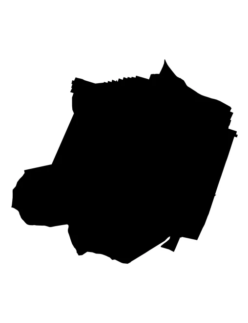 Figura con la forma del municipios de Santo Tomás Hueyotlipan