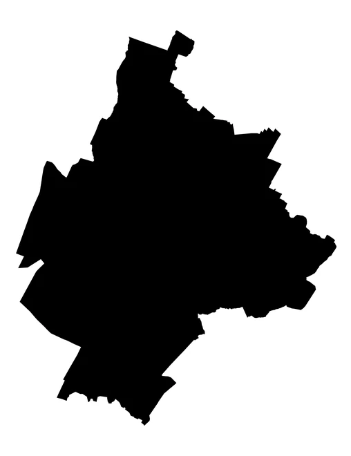 Figura con la forma del municipios de Tecamachalco