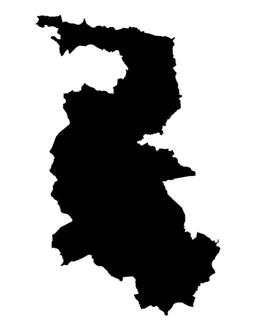 Figura con la forma del municipios de Teopantlán