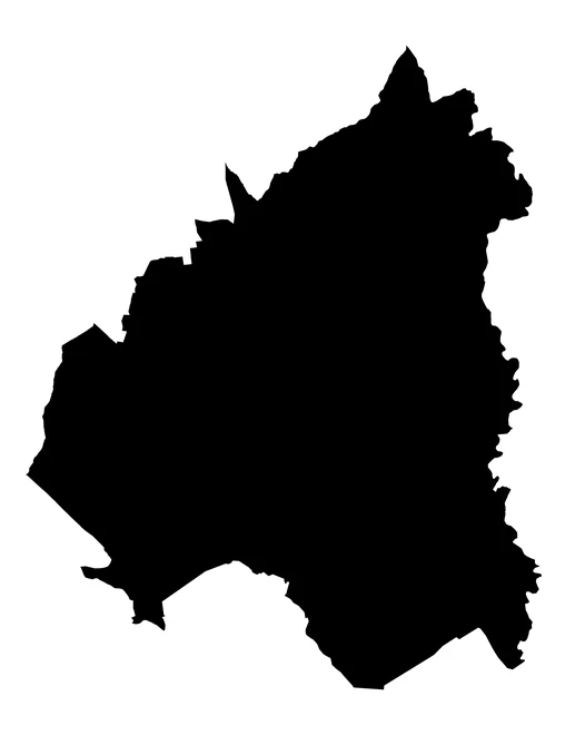 Figura con la forma del municipios de Tepeojuma