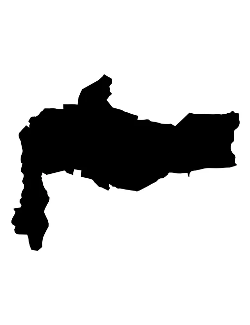 Figura con la forma del municipios de Teteles de Avila Castillo