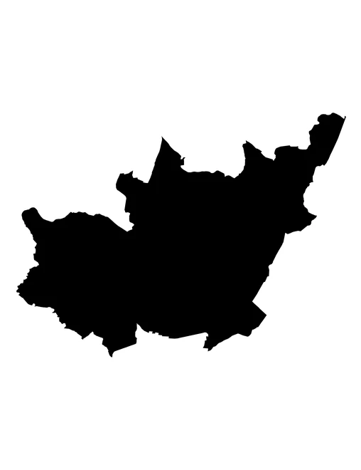 Figura con la forma del municipios de Tilapa