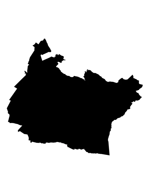 Figura con la forma del municipios de Tlachichuca