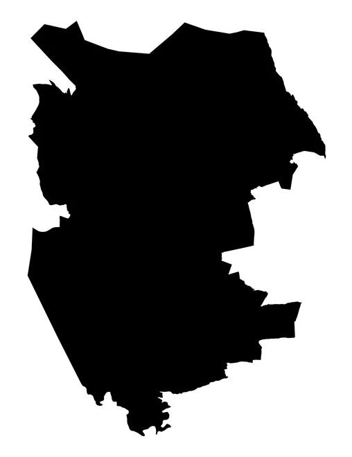 Figura con la forma del municipios de Tlahuapan