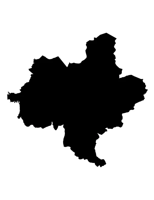 Figura con la forma del municipios de Tlaola