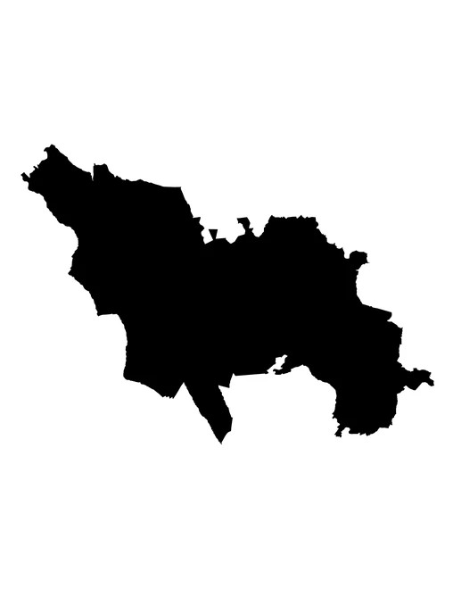 Figura con la forma del municipios de Atlixco