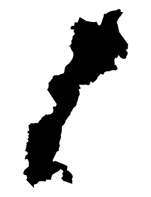 Figura con la forma del municipios de Yaonáhuac