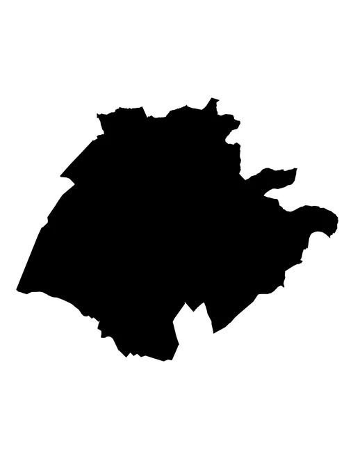 Figura con la forma del municipios de Yehualtepec