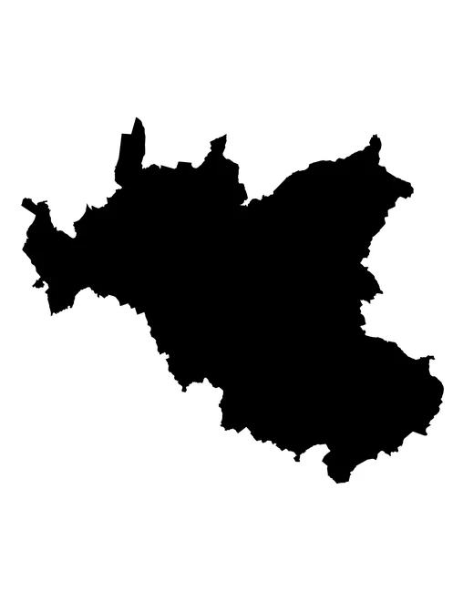 Figura con la forma del municipios de Zacatlán