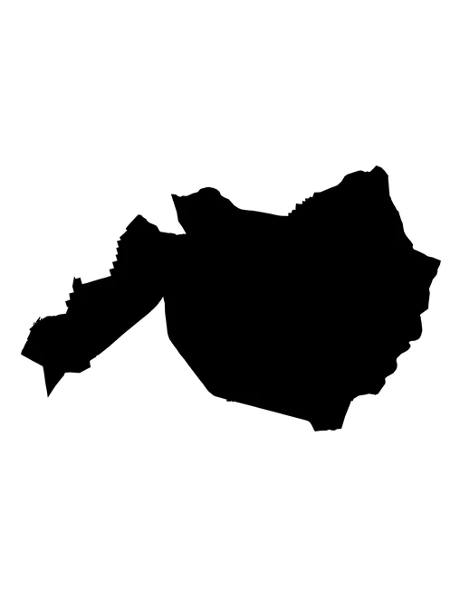 Figura con la forma del municipios de Zinacatepec