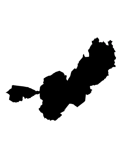 Figura con la forma del municipios de Zoquitlán