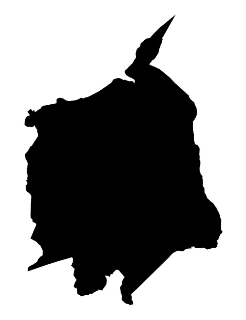 Figura con la forma del municipios de Atzitzintla