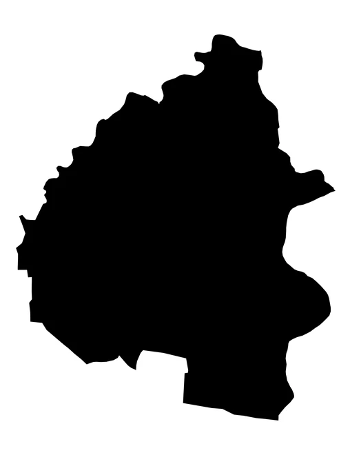 Figura con la forma del municipios de Caxhuacan