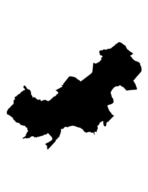 Figura con la forma del municipios de Coyomeapan