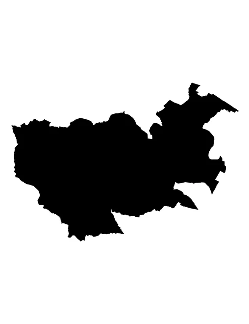 Figura con la forma del municipios de Cuautinchán