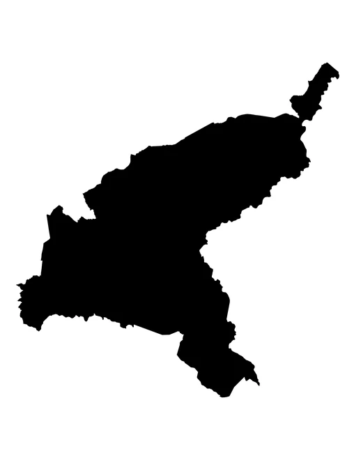 Figura con la forma del municipios de Chichiquila