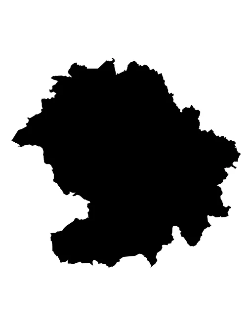 Figura con la forma del municipios de Chignahuapan