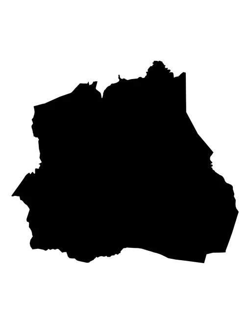 Figura con la forma del municipios de Chila