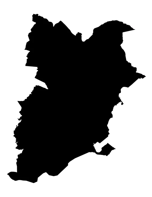 Figura con la forma del municipios de Chilchotla