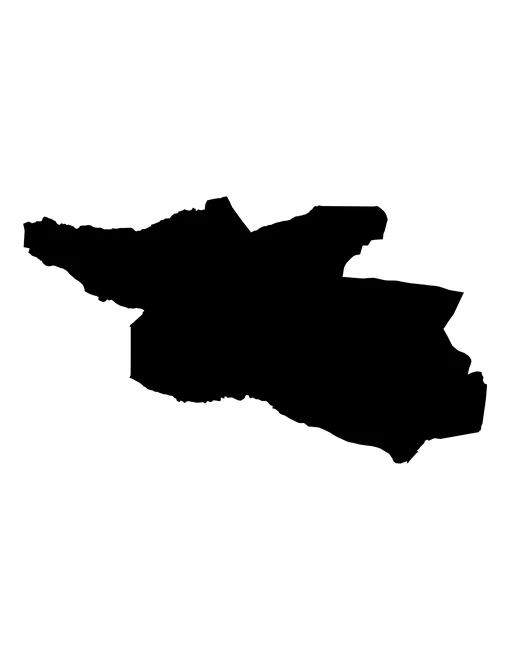 Figura con la forma del municipios de Domingo Arenas