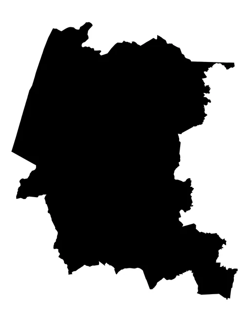 Figura con la forma del municipios de Francisco Z. Mena