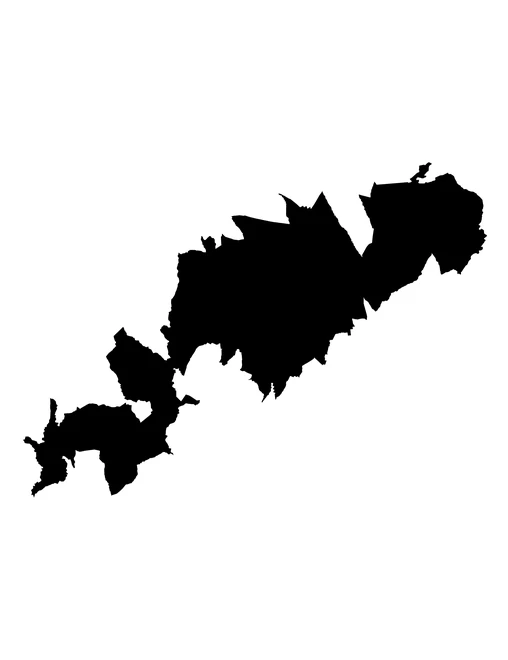 Figura con la forma del municipios de Huaquechula