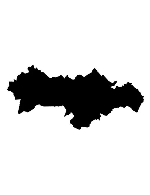 Figura con la forma del municipios de Jalpan