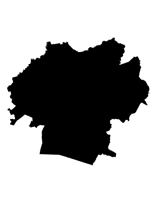 Figura con la forma del municipios de Jolalpan