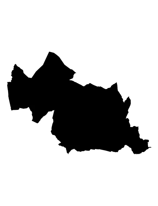 Figura con la forma del municipios de Juan N. Méndez