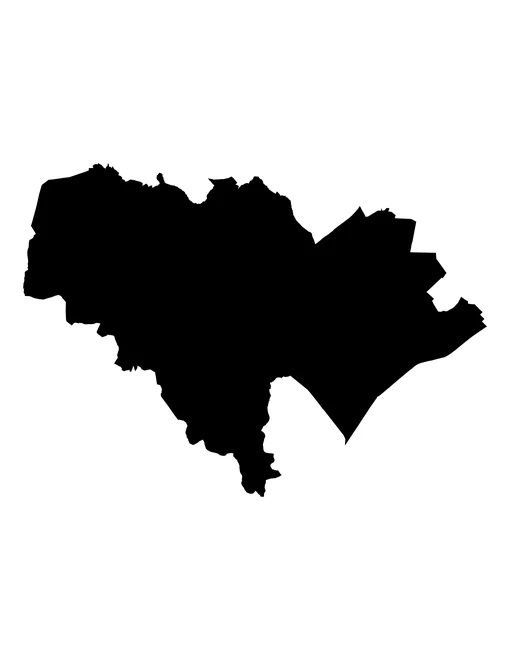 Figura con la forma del municipios de Libres