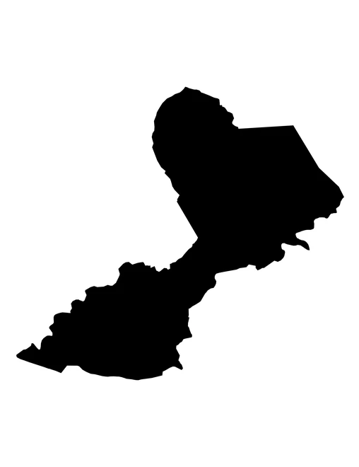 Figura con la forma del municipios de La Magdalena Tlatlauquitepec