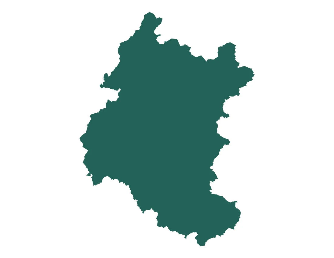 Forma con la figura de la microrregión Huauchinango