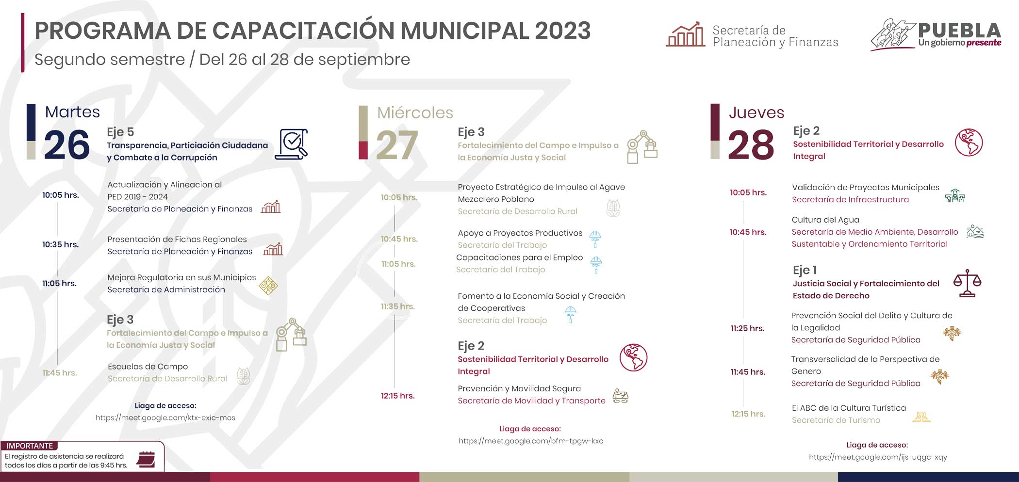 Programa de Programa de Capacitación Municipal 2023 2do Semestre