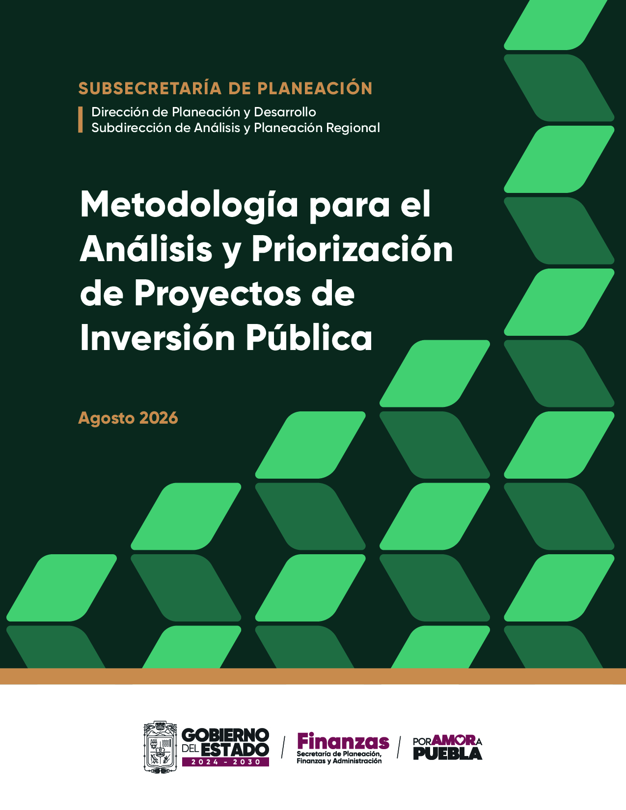 Portada de Metodología para el Análisis y Priorización de Proyectos de Inversión Pública