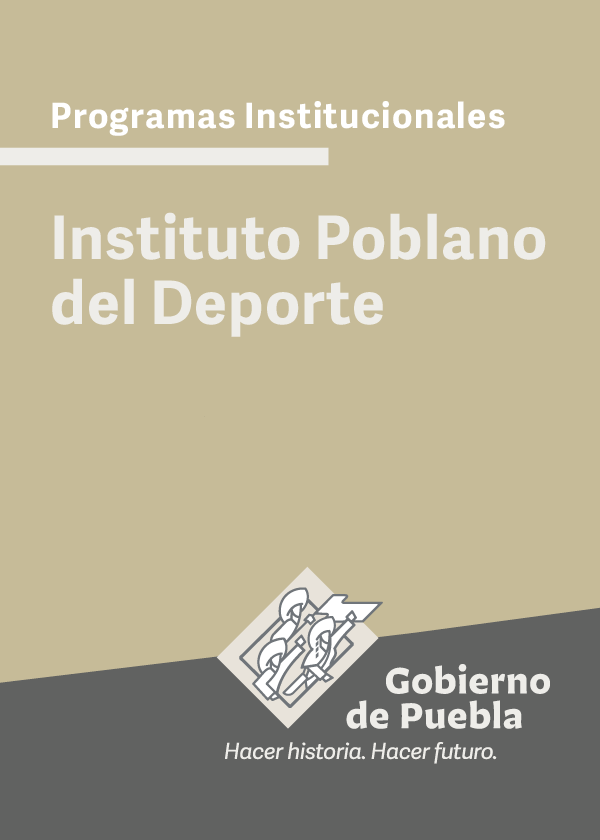 Programa Institucional Instituto Poblano del Deporte