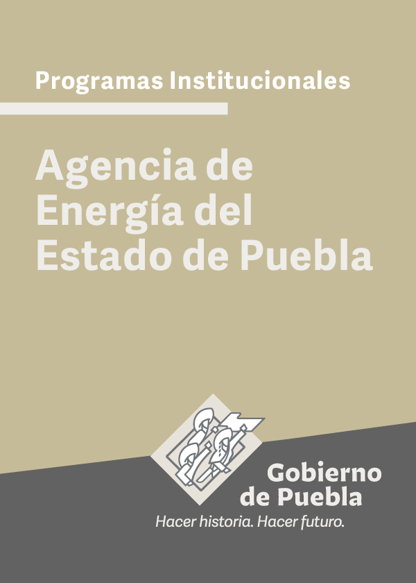 Programa Institucional Agencia de Energía del Estado de Puebla
