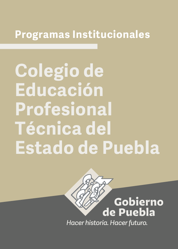 Programa Institucional Colegio de Educación Profesional Técnica del Estado de Puebla