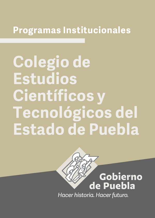 Programa Institucional Colegio de Estudios Científicos y Tecnológicos del Estado de Puebla