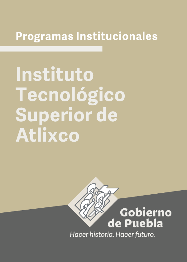 Programa Institucional Instituto Tecnológico Superior de Atlixco