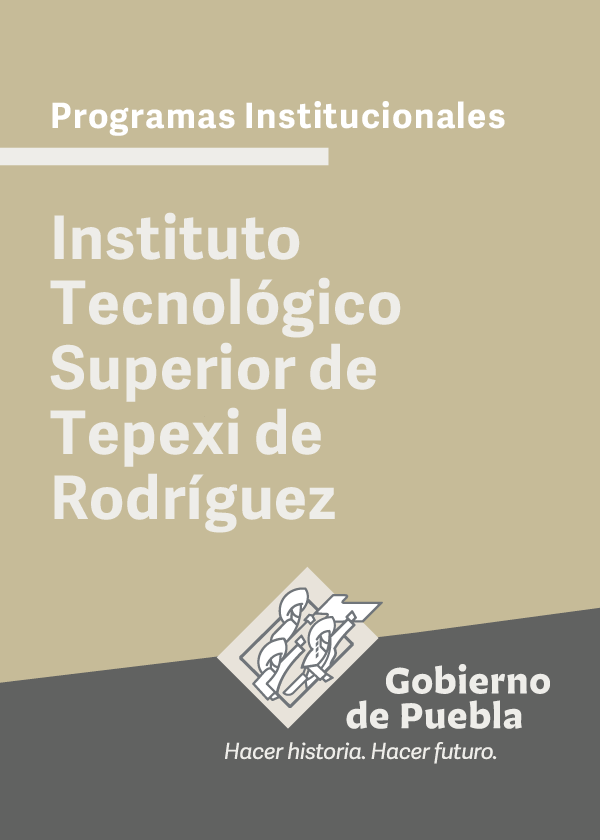 Programa Institucional Instituto Tecnológico Superior de Tepexi de Rodríguez