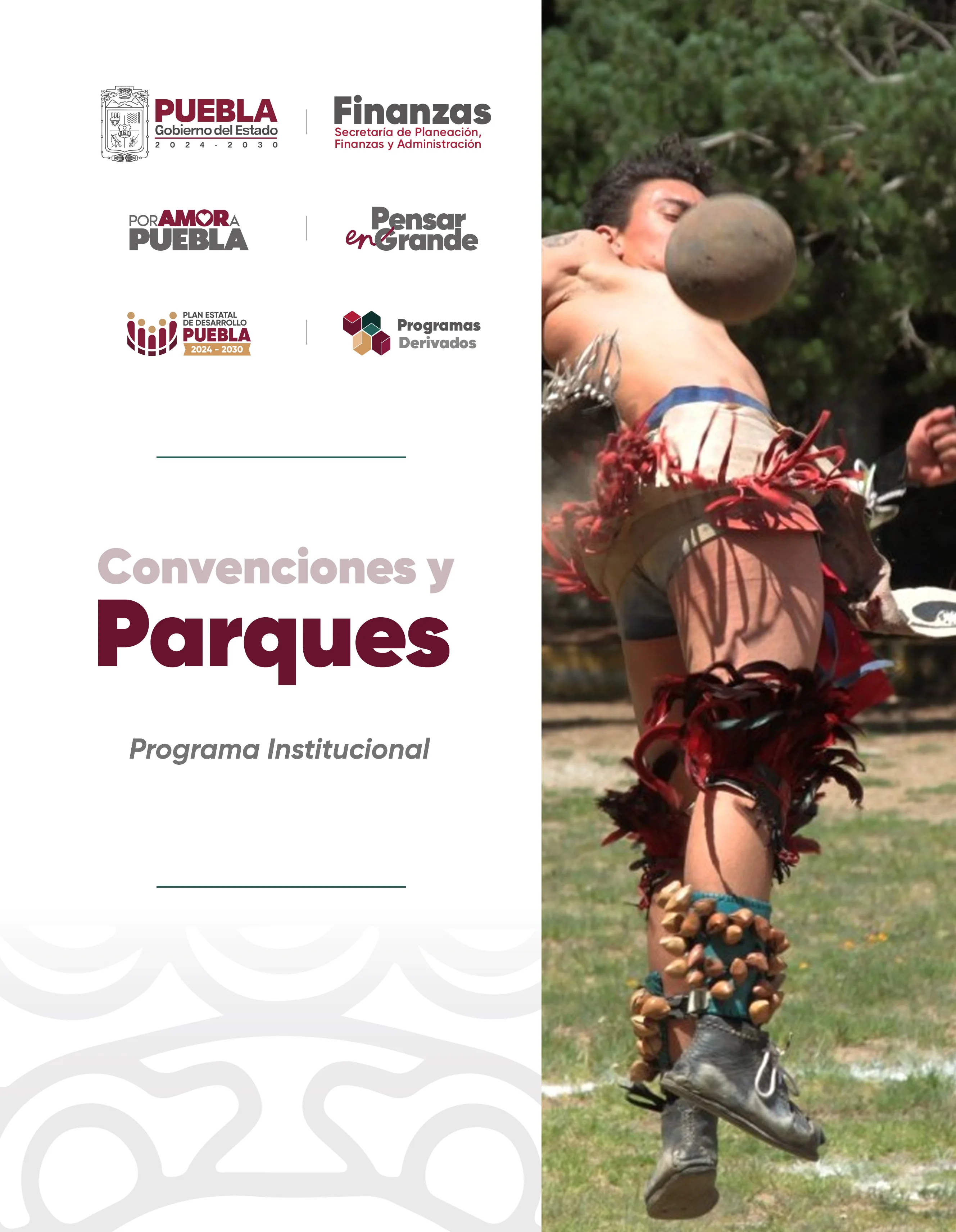 Portada de Programa Institucional Convenciones y Parques