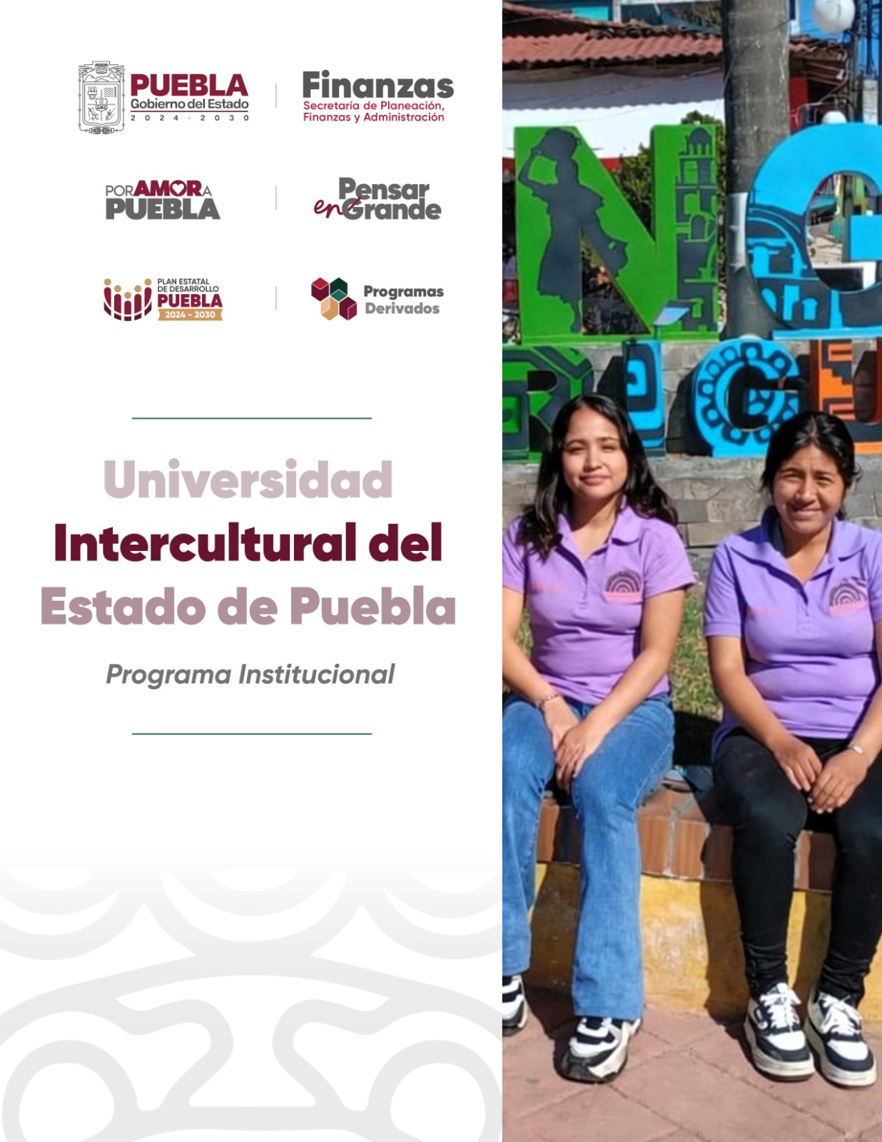 Portada de Programa Institucional de la Universidad Intercultural del Estado de Puebla