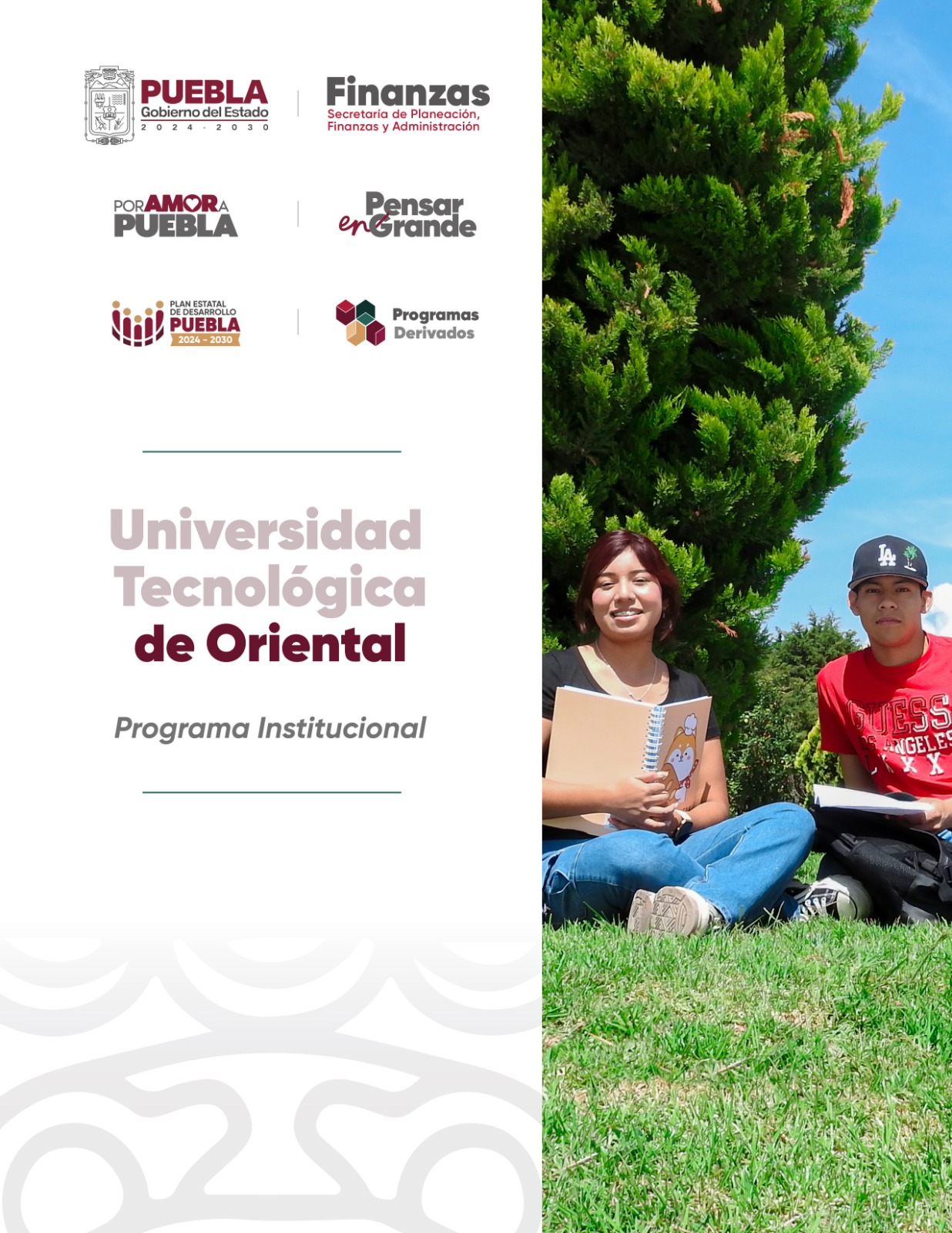 Portada de Programa Institucional de la Universidad Tecnológica de Oriental