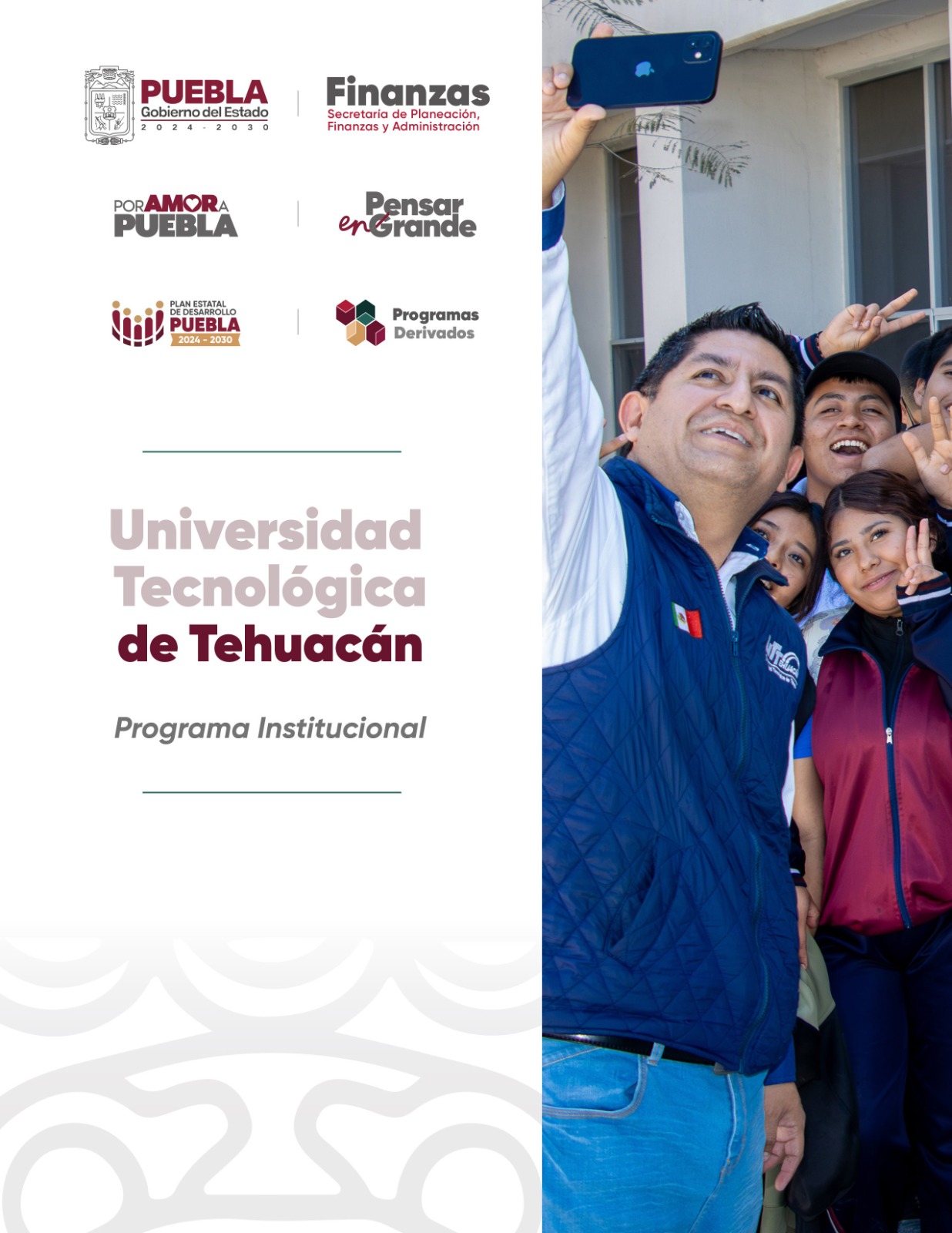 Portada de Programa Institucional de la Universidad Tecnológica de Tehuacán