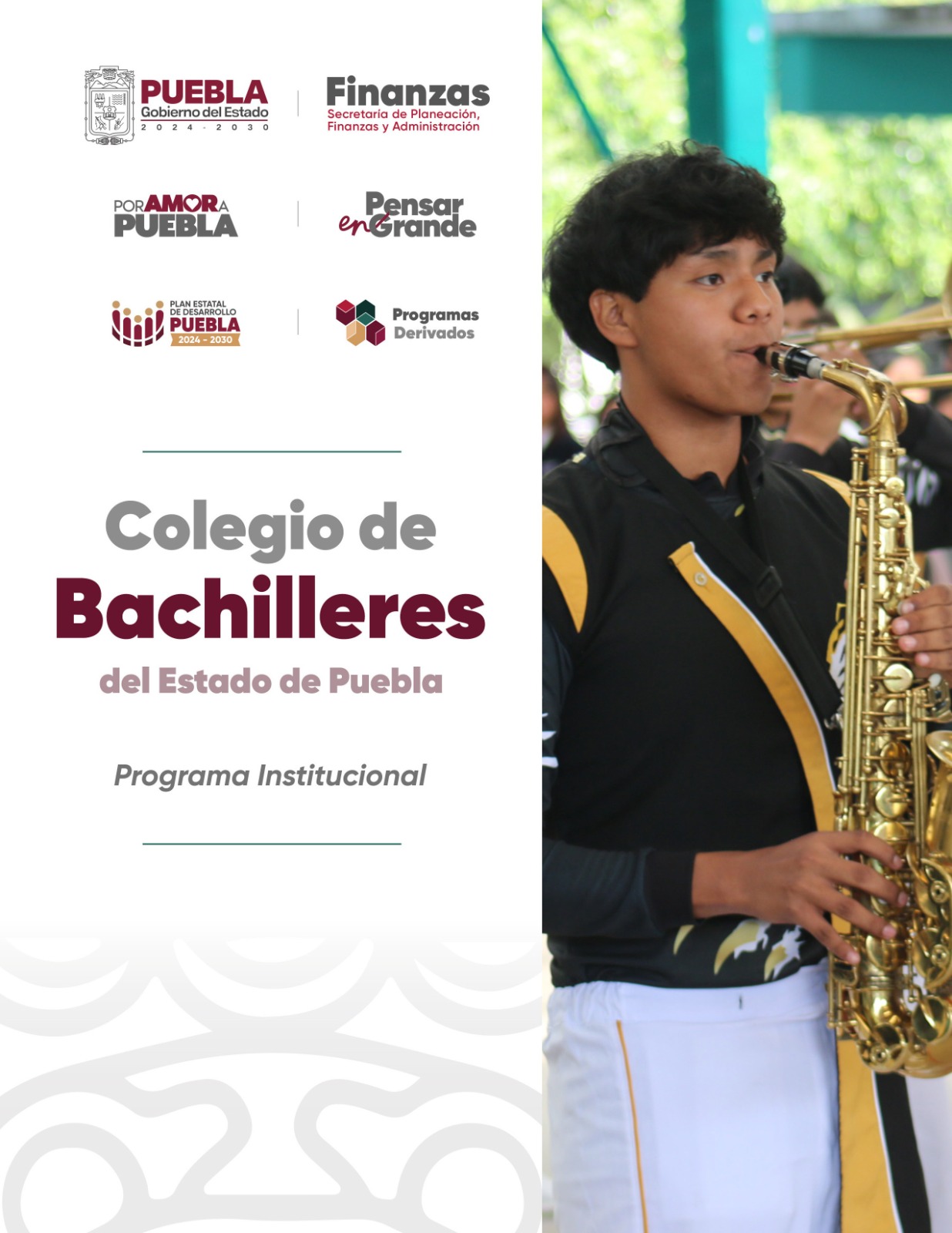 Portada de Programa Institucional del Colegio de Bachilleres del Estado de Puebla