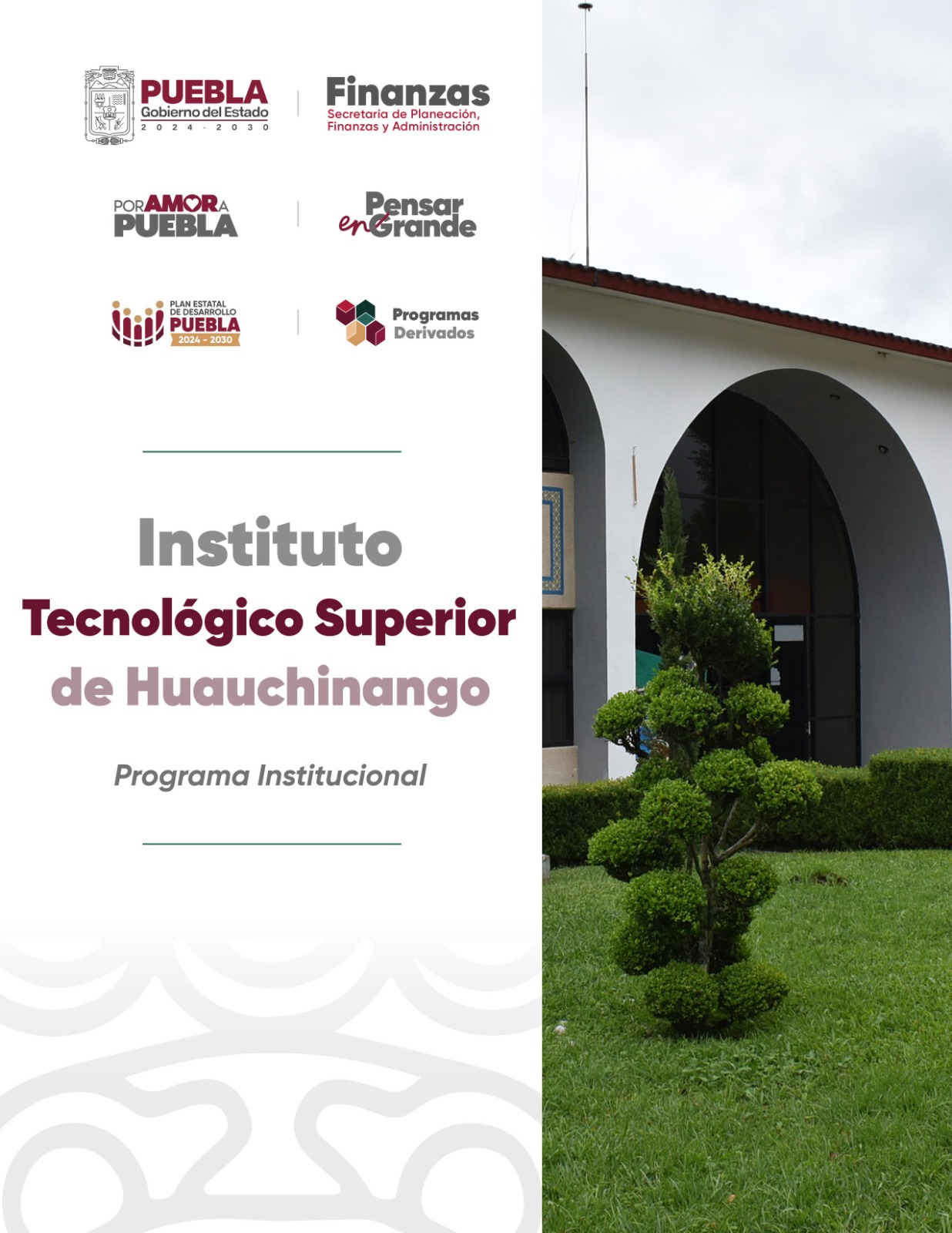 Portada de Programa Institucional del Instituto Tecnológico Superior de Huauchinango