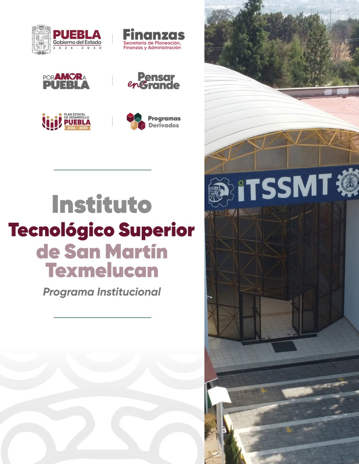Portada de Programa Institucional del Instituto Tecnológico Superior de San Martín Texmelucan