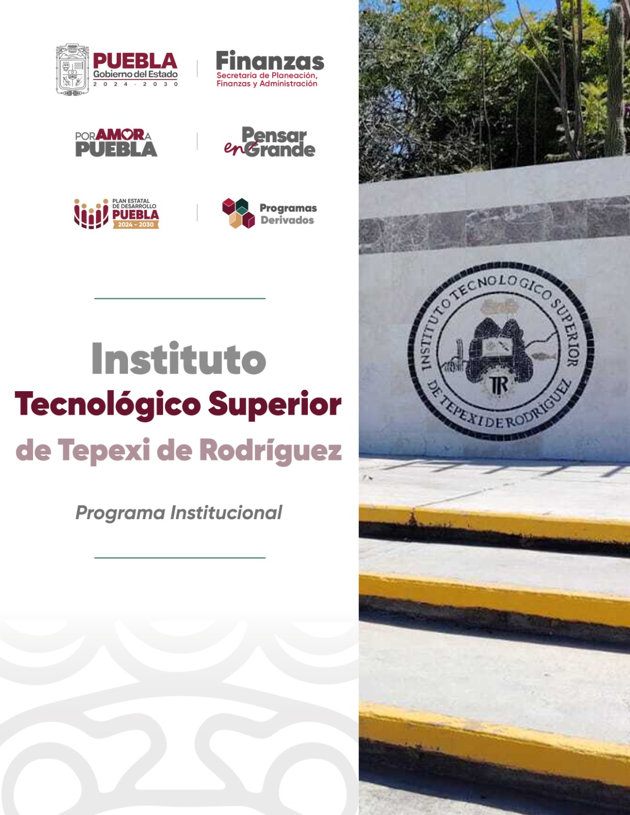 Portada de Programa Institucional del Instituto Tecnológico Superior de Tepexi de Rodríguez