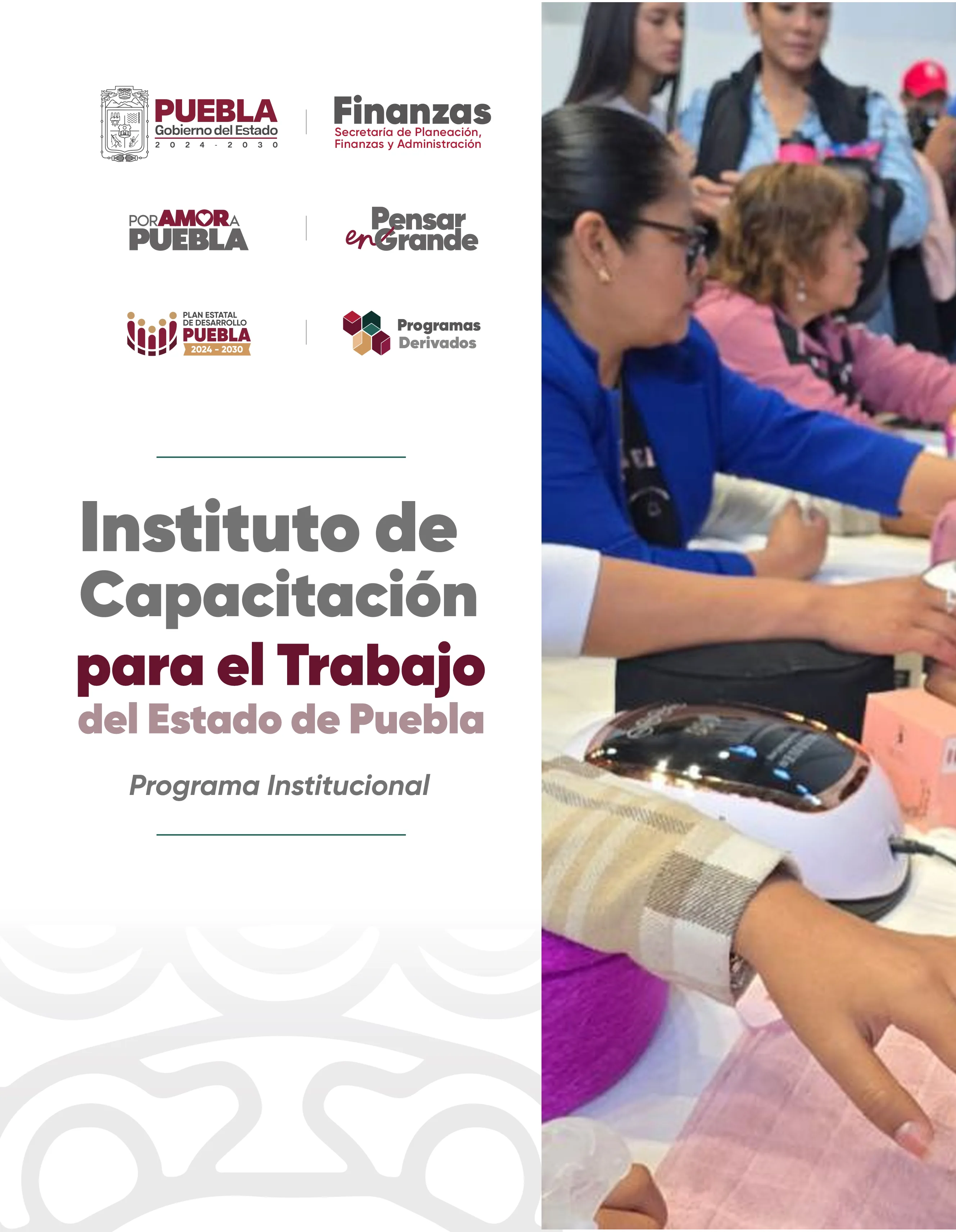 Portada de Programa Institucional Instituto de Capacitación para el Trabajo del Estado de Puebla